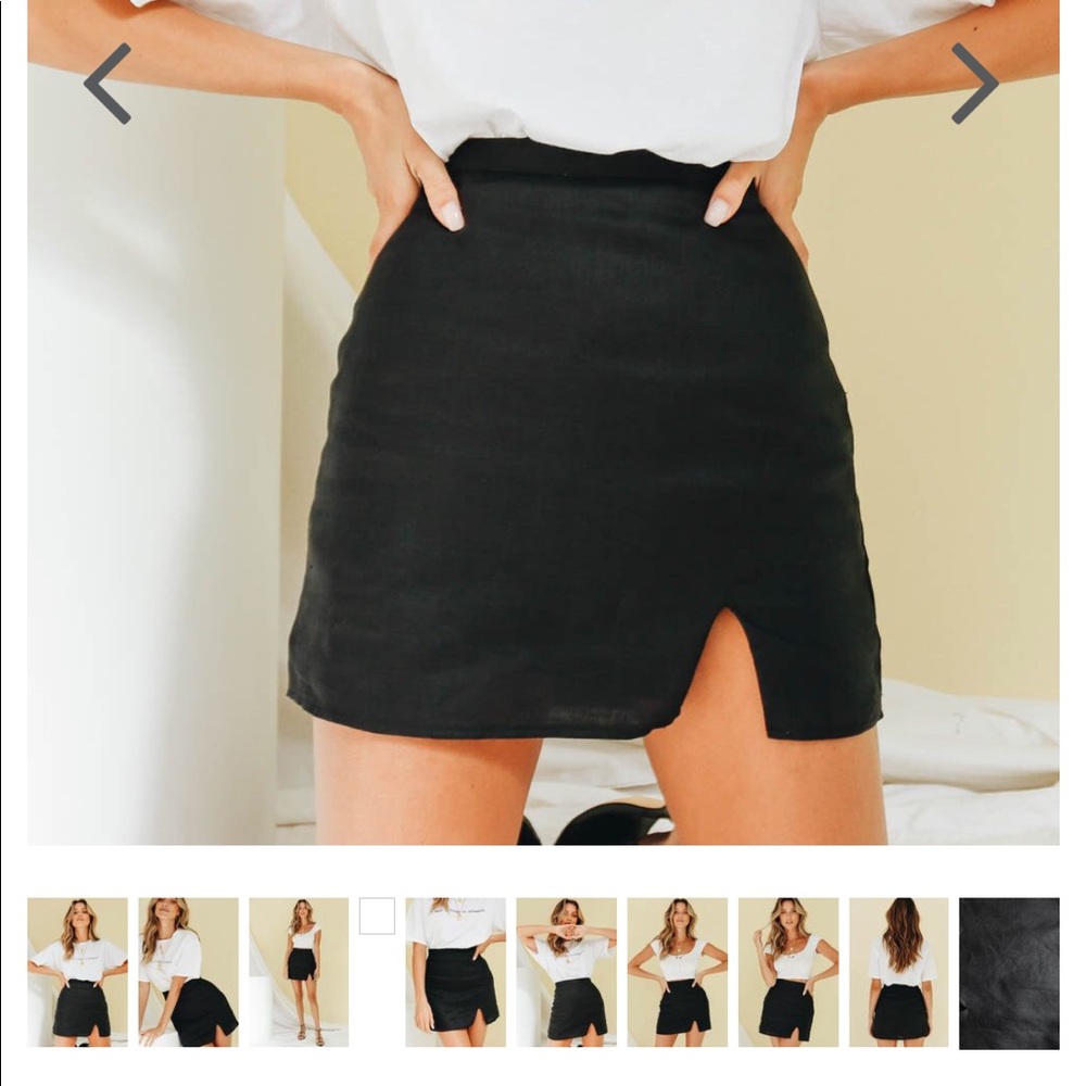 Verge girl mini skirt